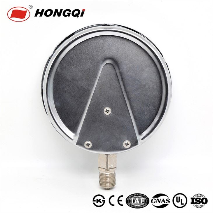 150mm Lower/Back Mount glyecerine oil filled Vibration-resistant Manometer M20*1.5,G1/2'',1/2'' NPT ±1.6% Accuracy