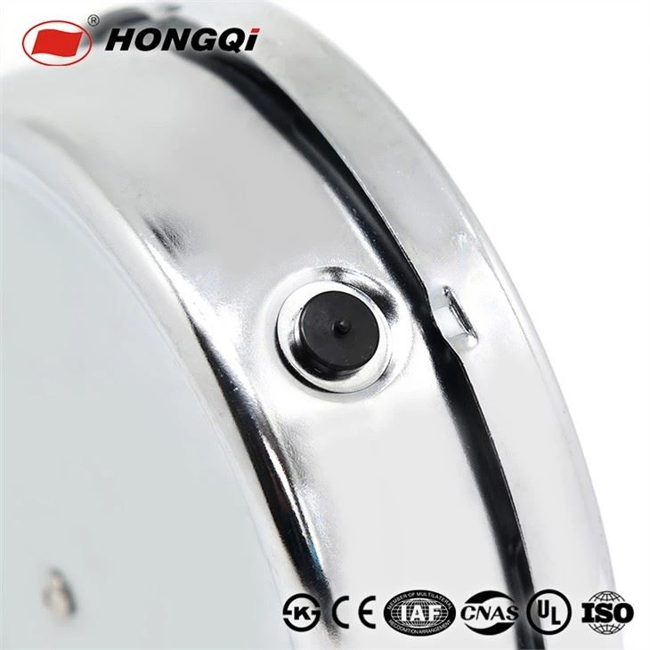 150mm Lower/Back Mount glyecerine oil filled Vibration-resistant Manometer M20*1.5,G1/2'',1/2'' NPT ±1.6% Accuracy