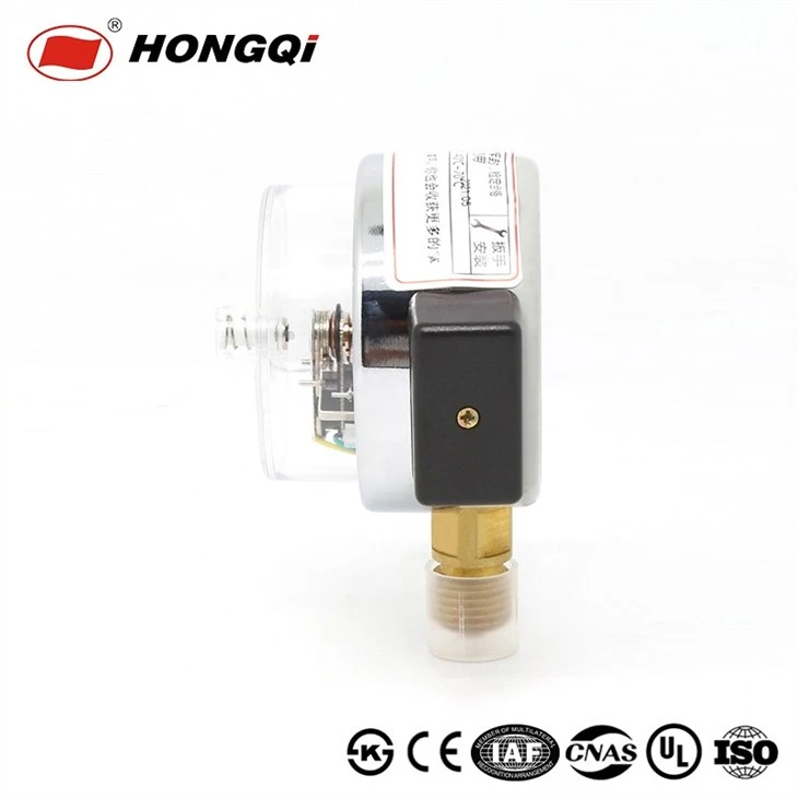 Vacuum 60mm Electric Contact Pressure Gauge Manometer