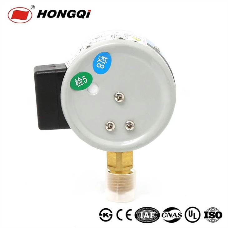 Vacuum 60mm Electric Contact Pressure Gauge Manometer
